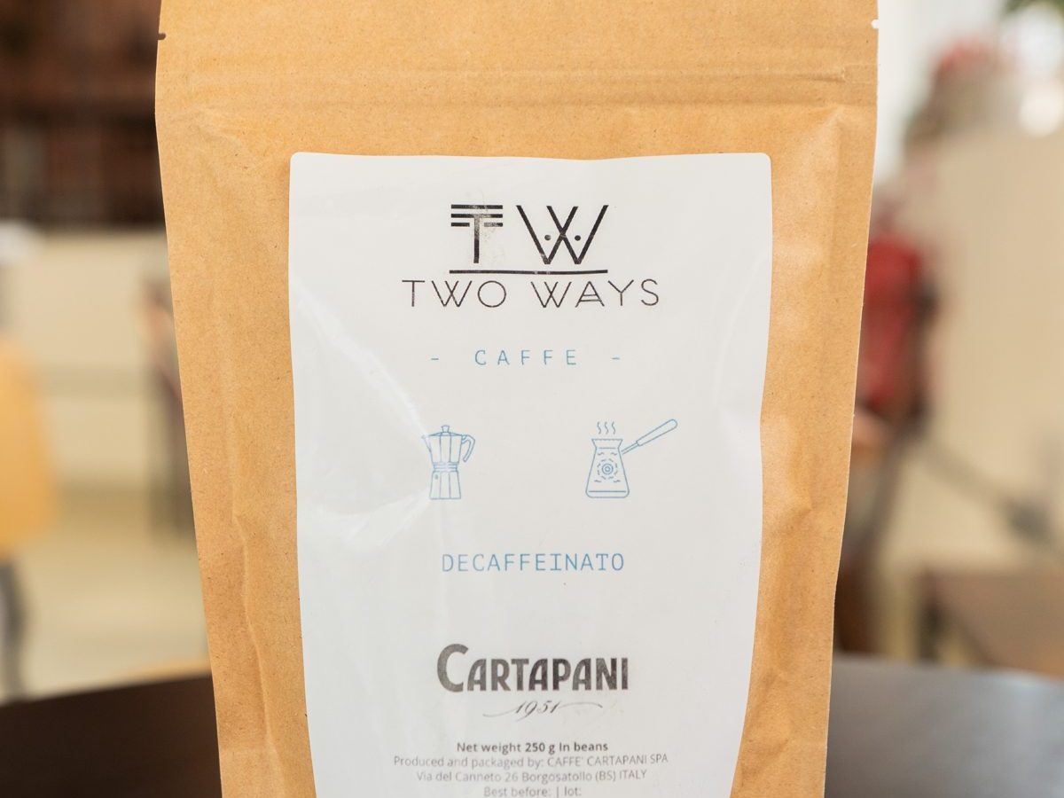 Cartapani decaffeinated coffee, 250g